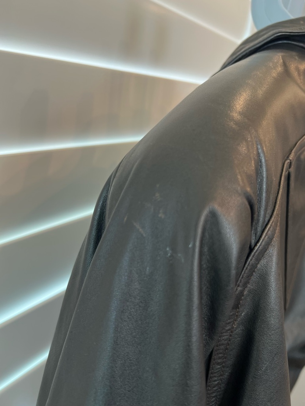 Wilson Black Leather Thinsulate Jacket - Picture 7 of 12
